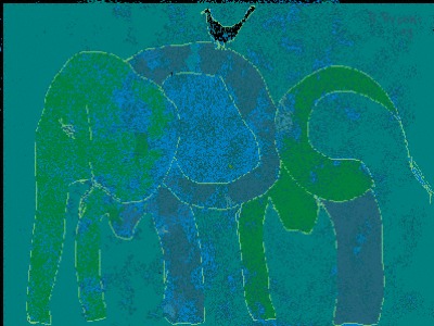  Elephant #5-A  from the Elephant Series