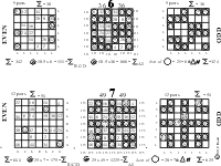 Magic Squares 6 & 7