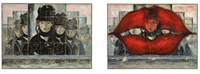 diptych, Emergence, I + II